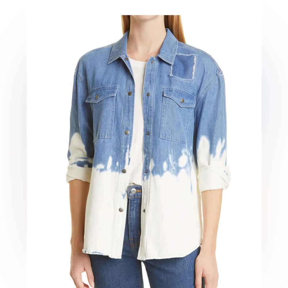 [Rails] Turner Bleached Denim Jacket - Size XS NWT